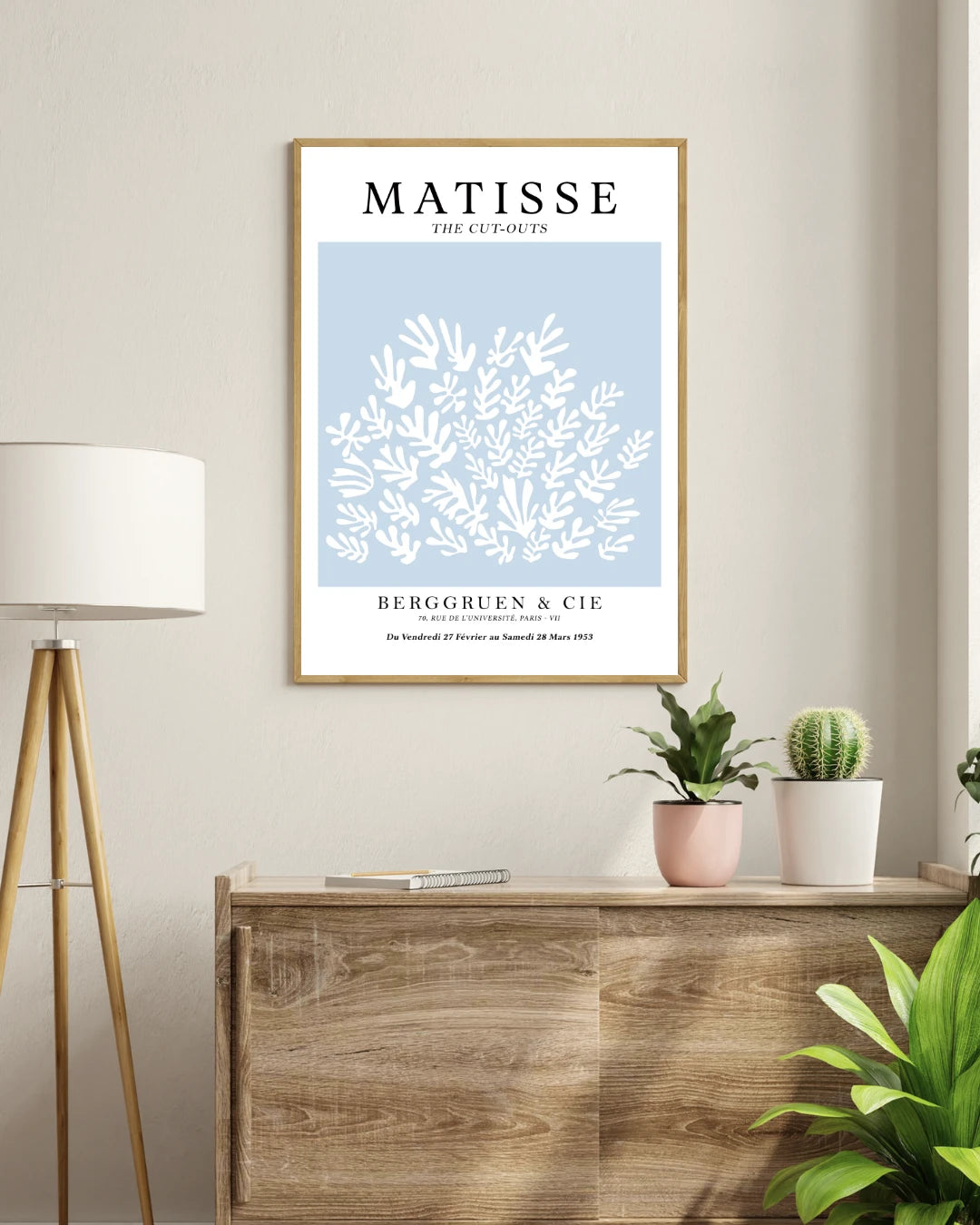 Plakat - Matisse - The Cutouts kunst - Admen.dk
