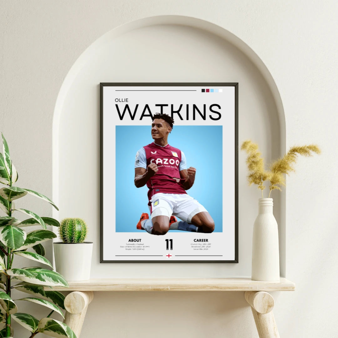 Poster - Ollie Watkins graphic look
