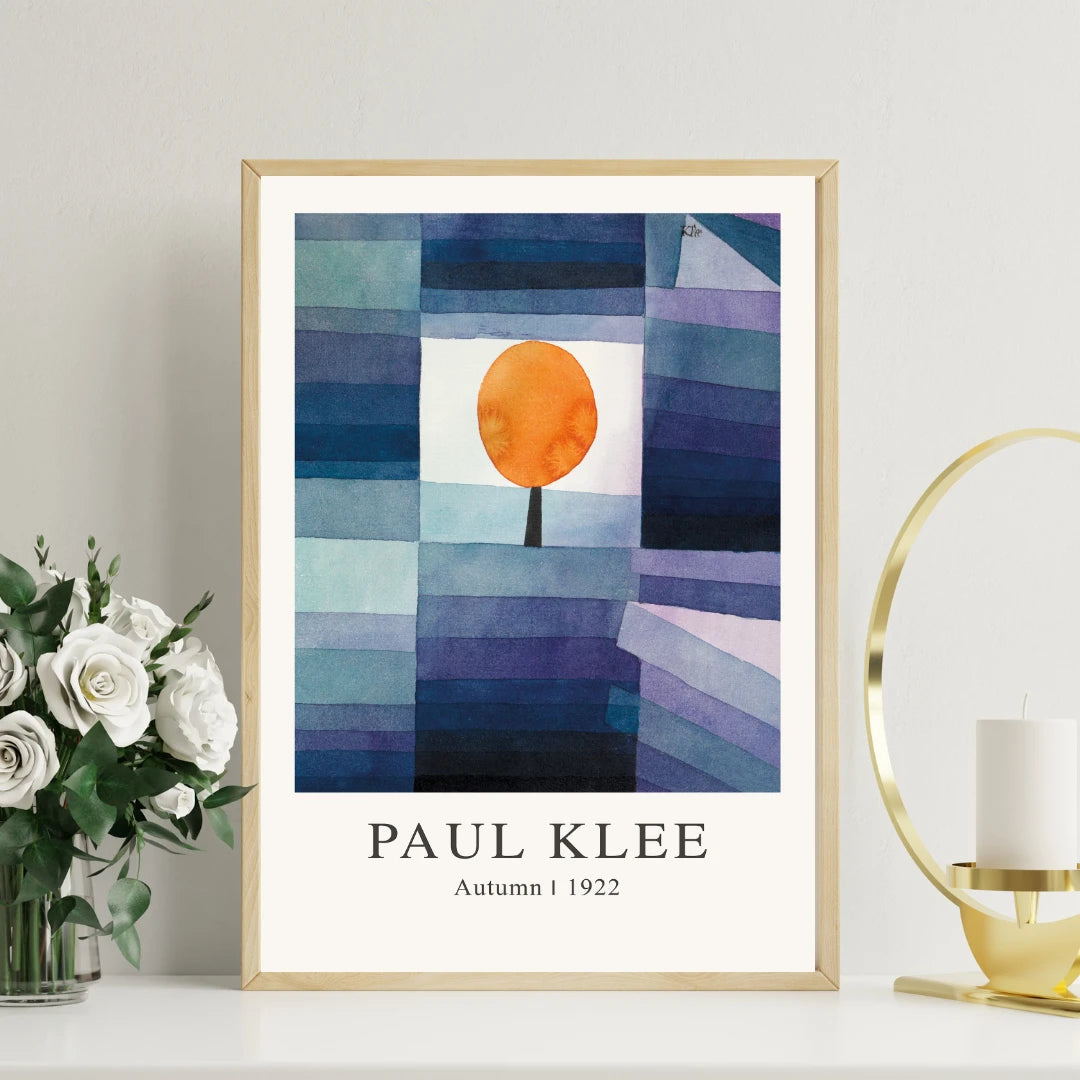 Plakat - Paul Klee - Autumn kunst - Admen.dk