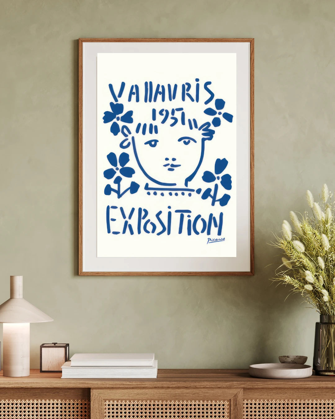 Plakat - Picasso - Vahavris exposition kunst - Admen.dk