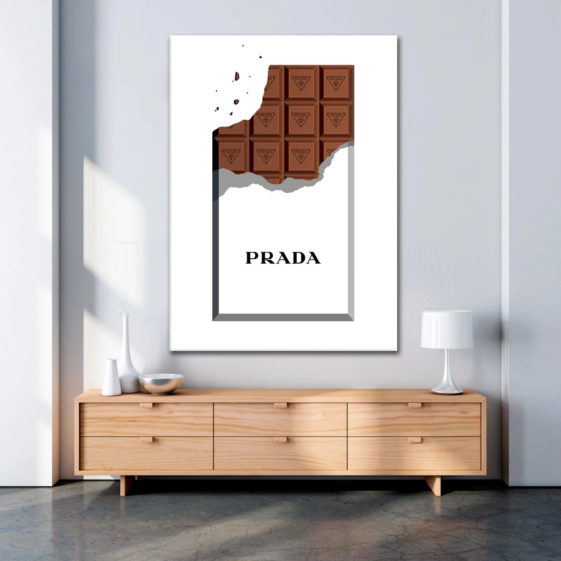 Plakat - Prada chocolate bite - Admen.dk