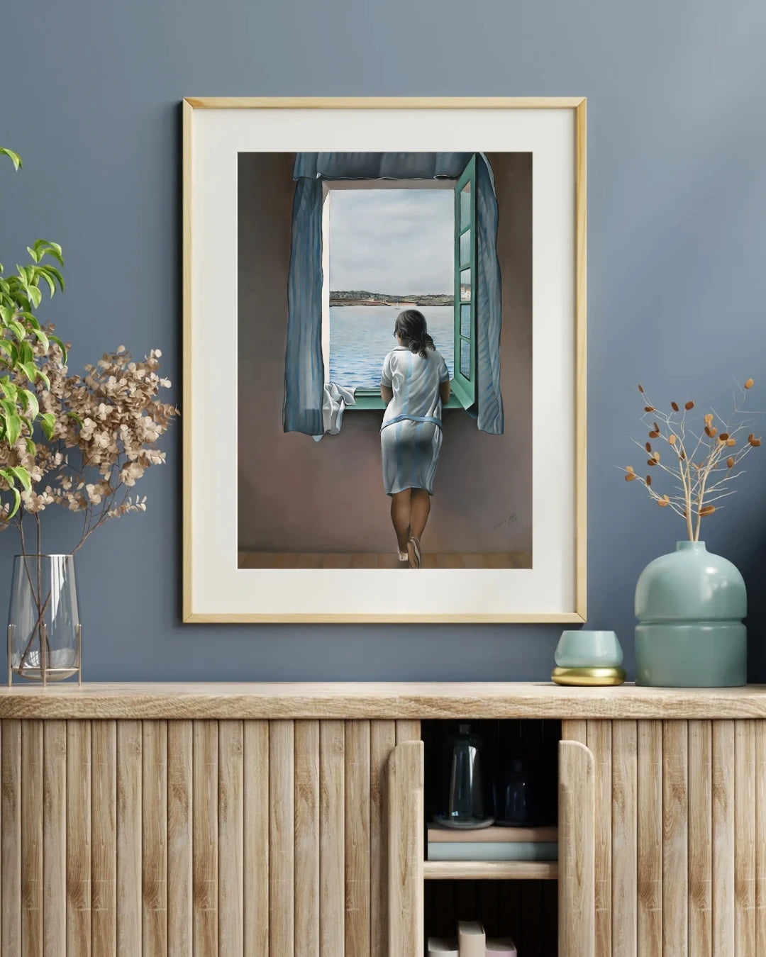 Plakat - Salvador Dalìs - Den ensomme følelse kunst - Admen.dk