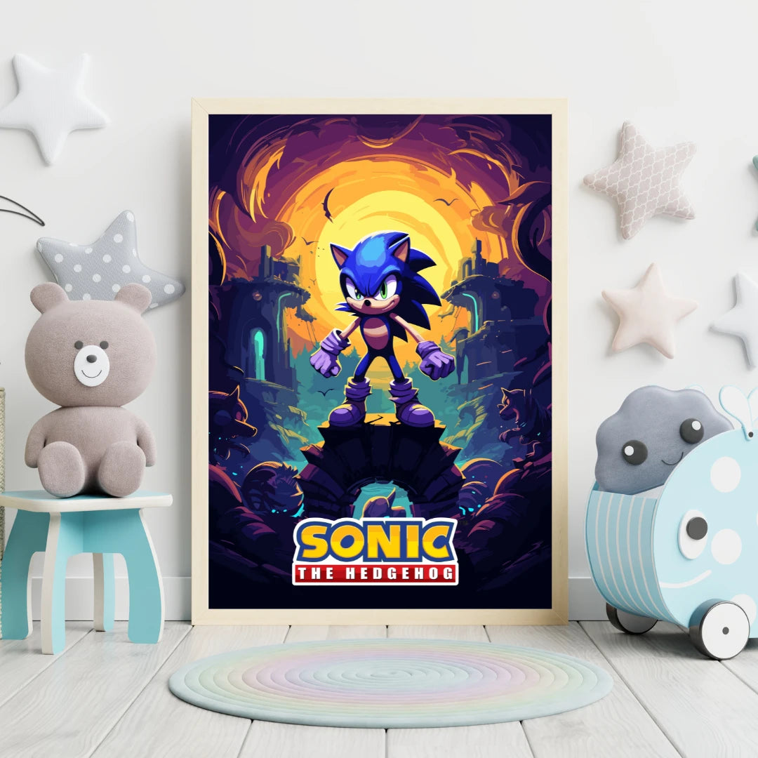 Poster - Sonic the hedgehog art