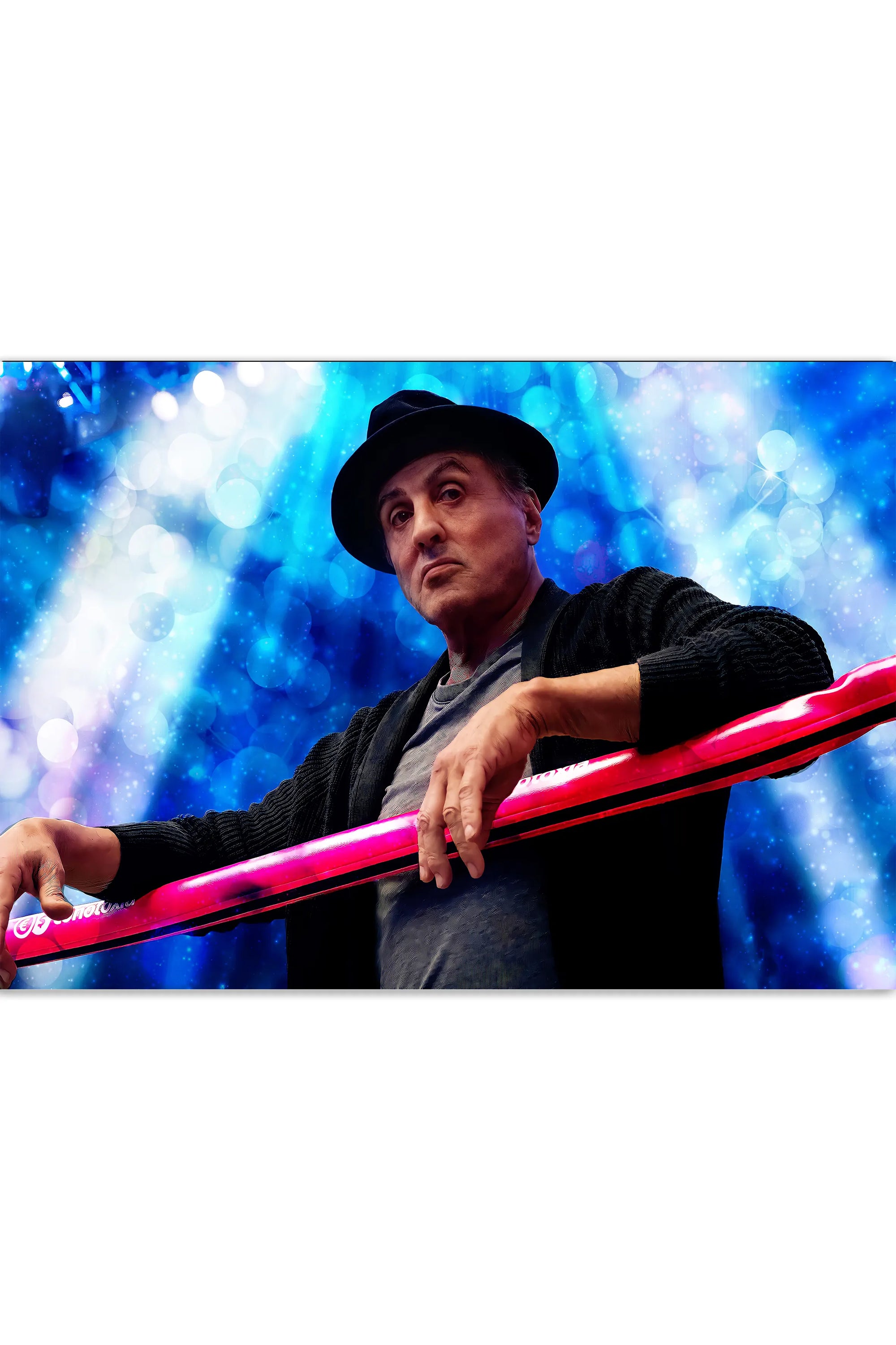 Plakat - Sylvester Stallone kunst - Admen.dk
