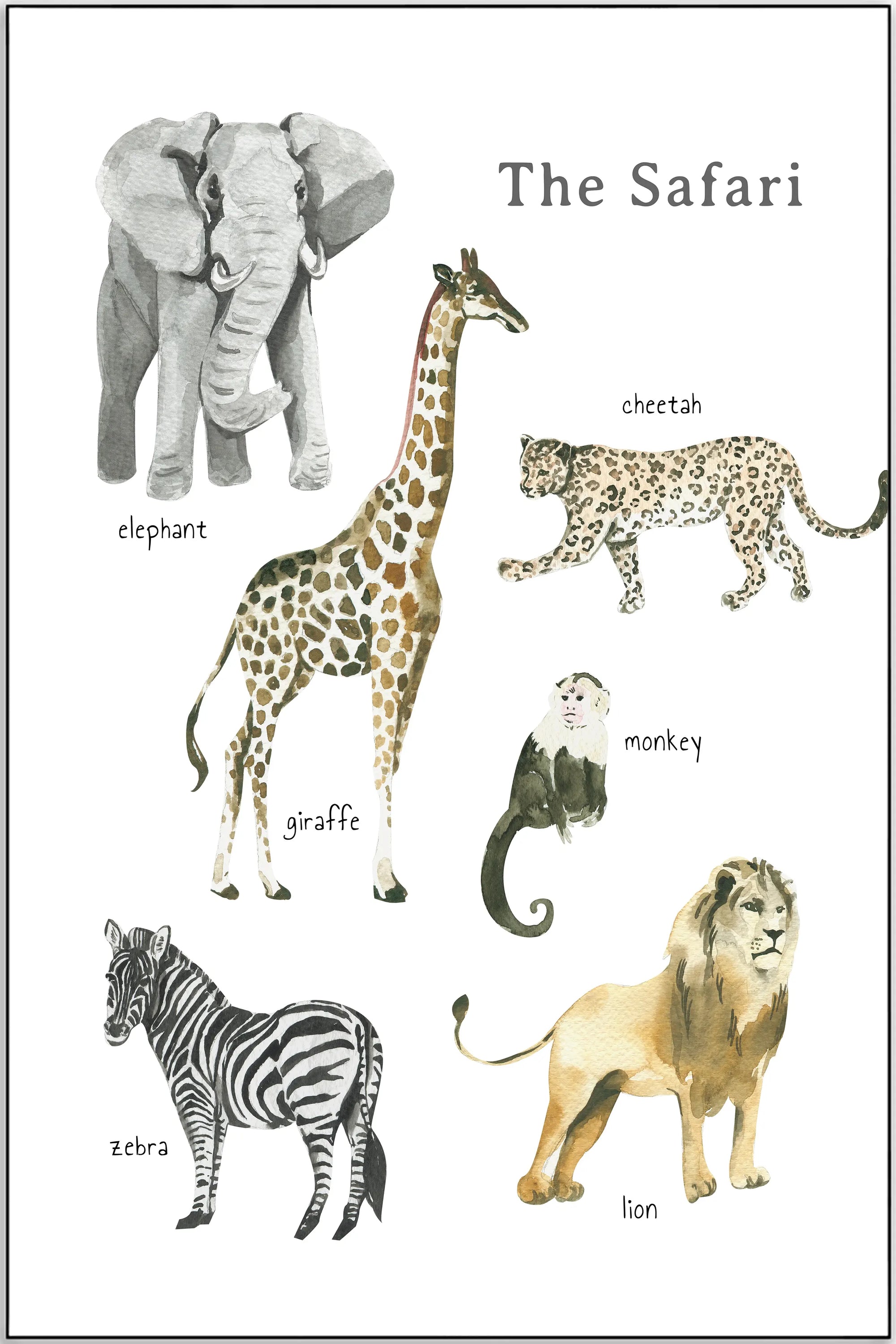 Plakat - The safari - admen.dk