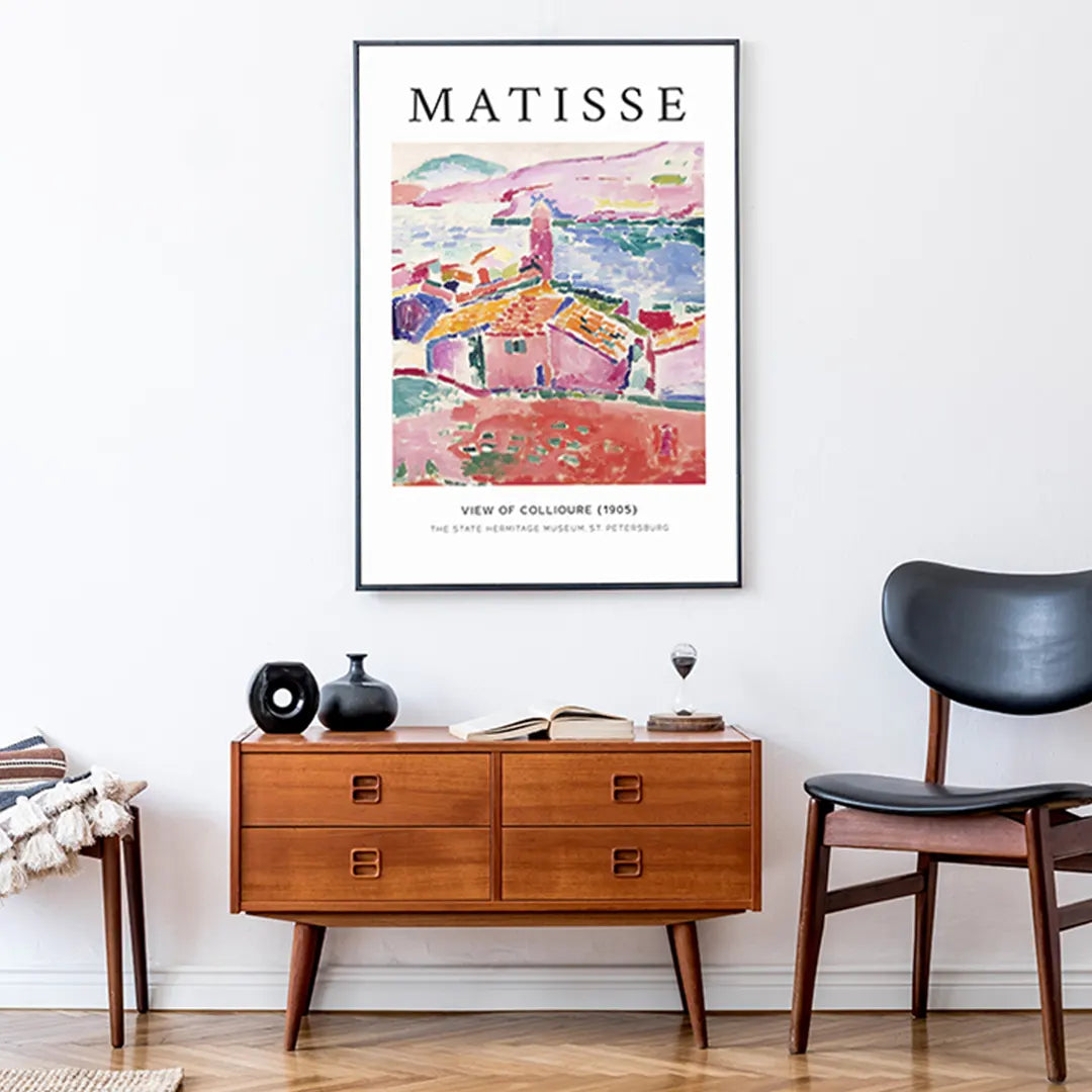 Plakat - Matisse - View of Collioure - admen.dk