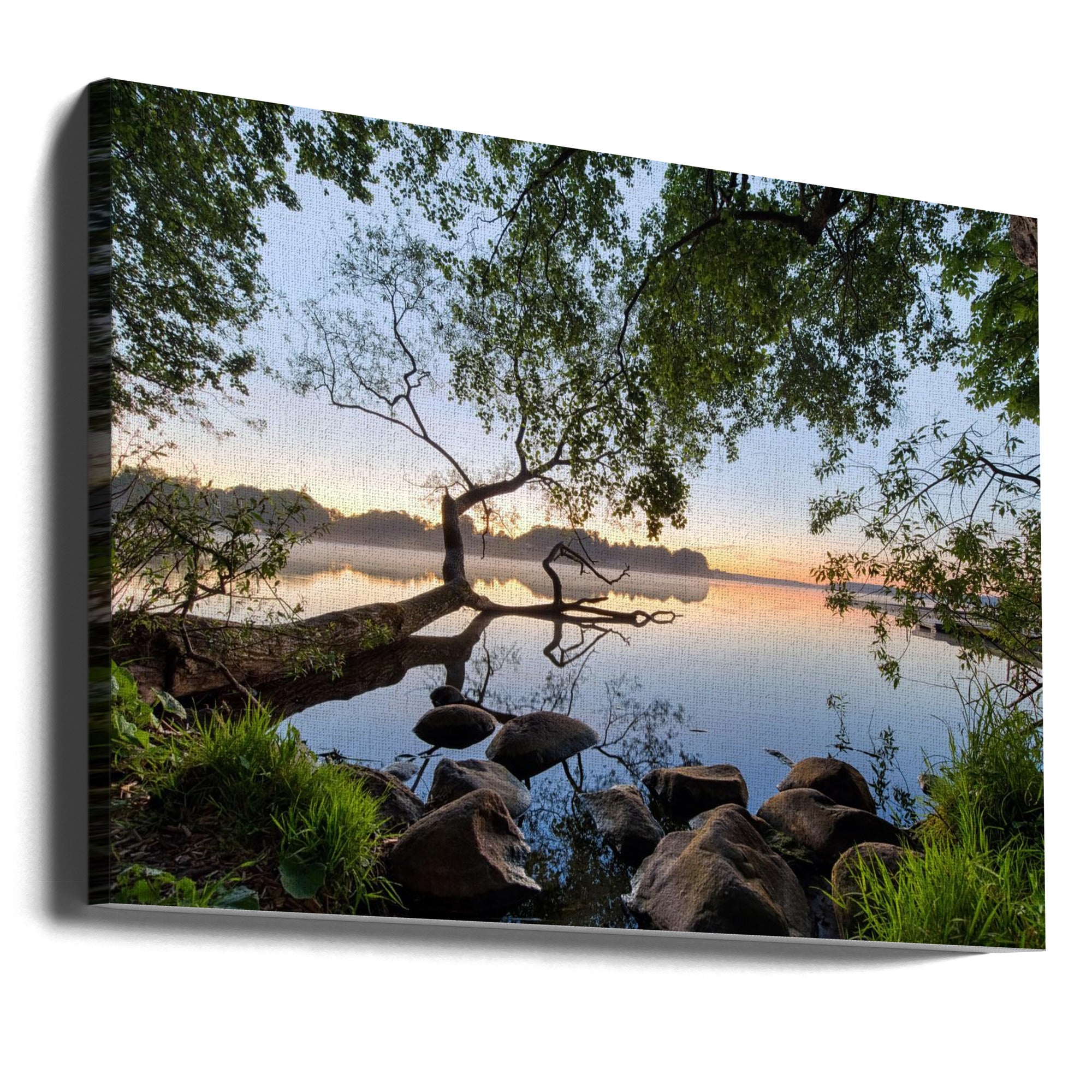 Canvas - Lake view - Admen.dk