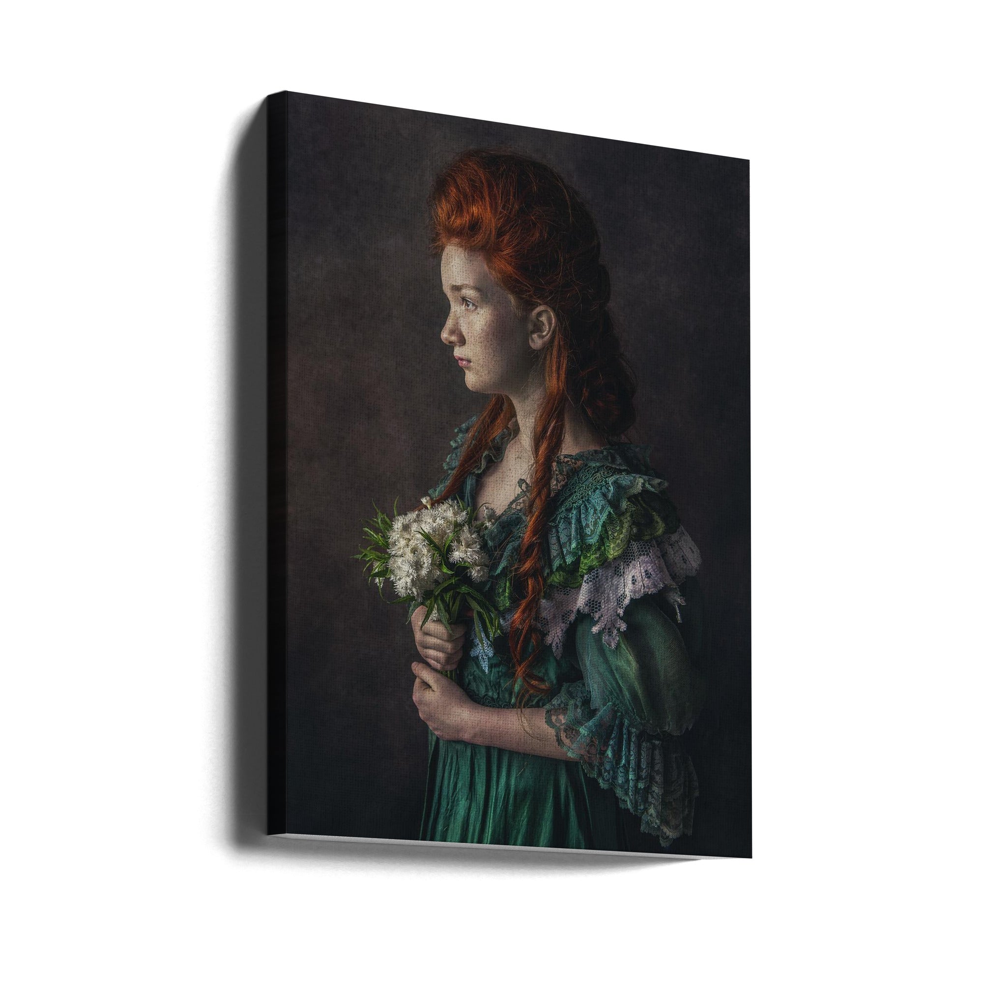 Canvas - Zuzanna and flowers