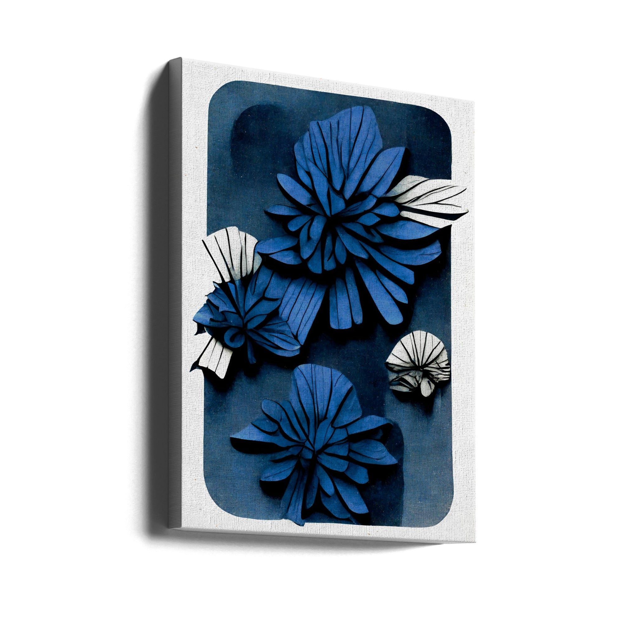 Canvas - Blue Blossoms - Admen.dk