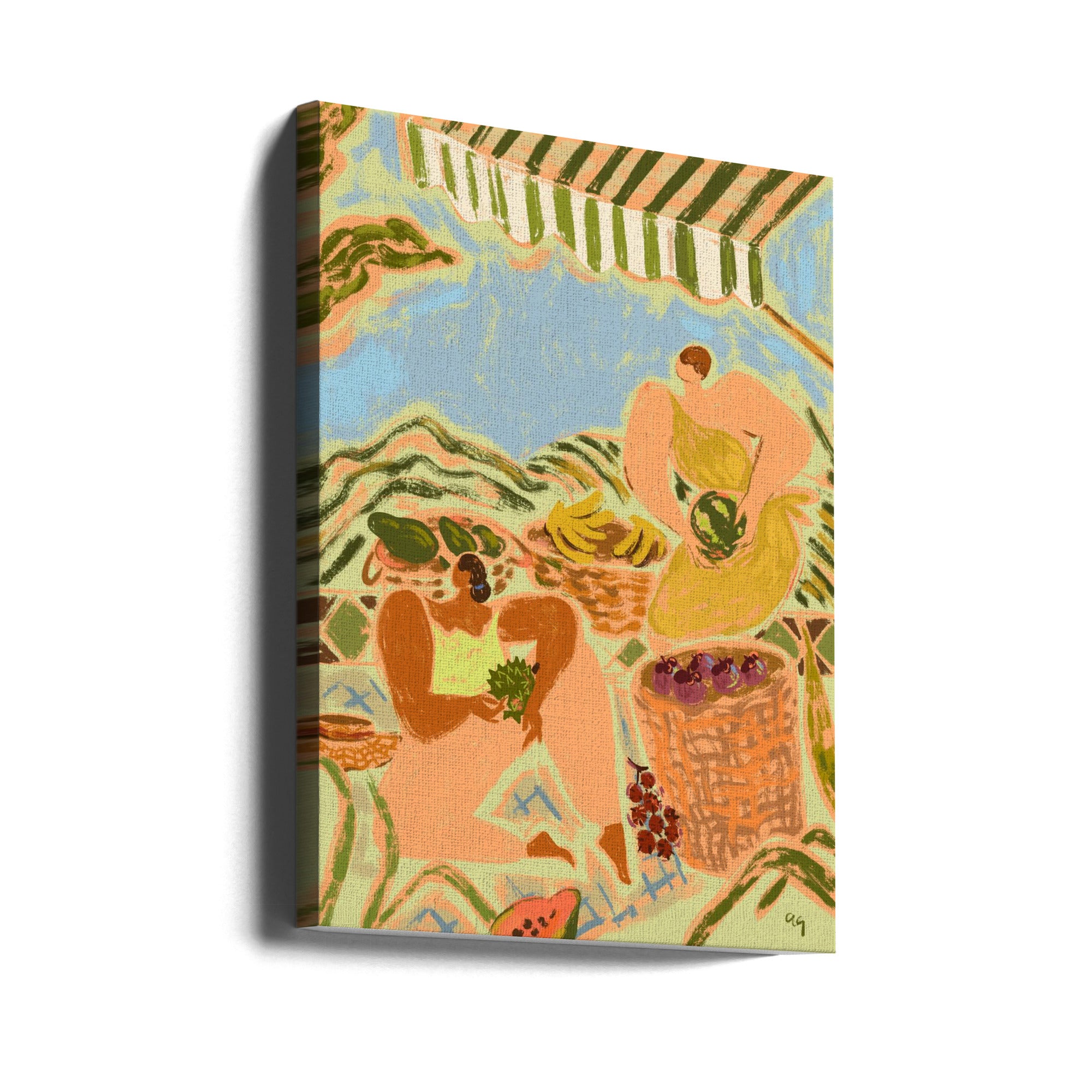 Canvas - Fruit Stand - Admen.dk