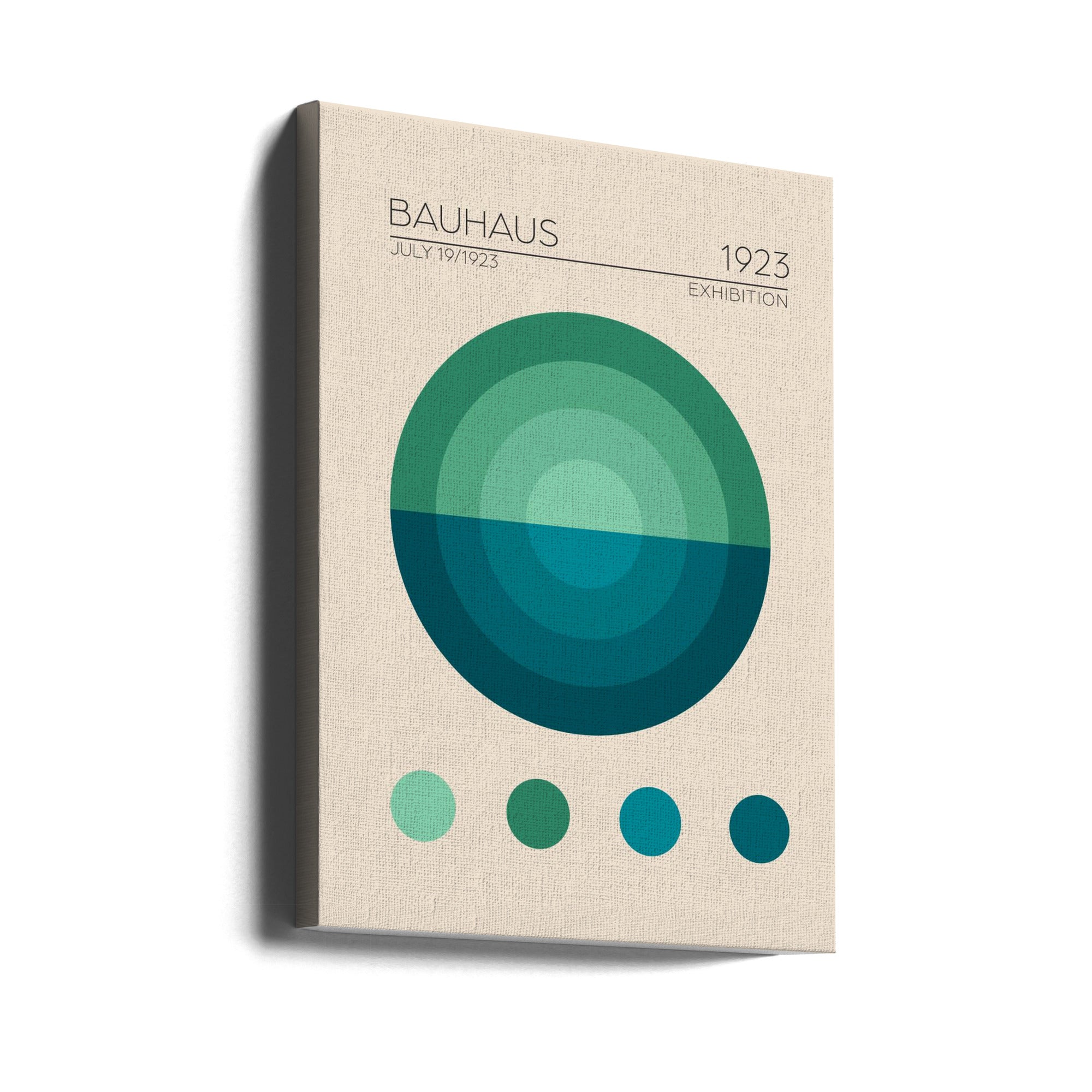 Canvas - Bauhaus Mavi Daire - Admen.dk