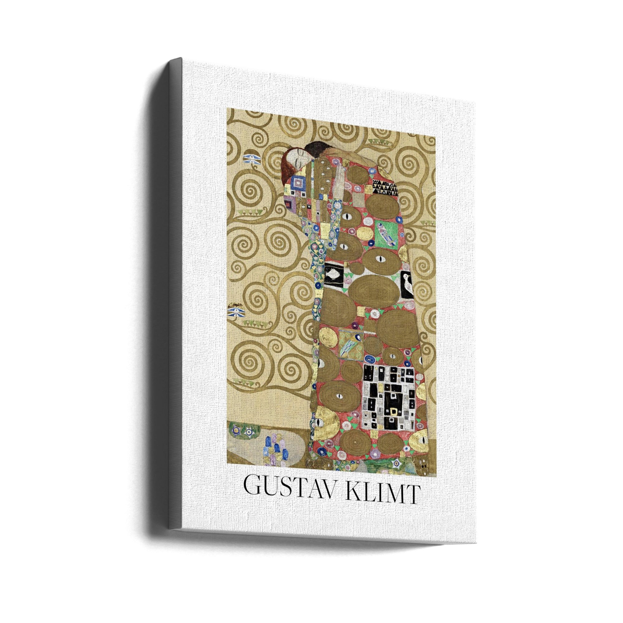 Canvas - Fulfillment (1910–1911) Gustav Klimt - Admen.dk