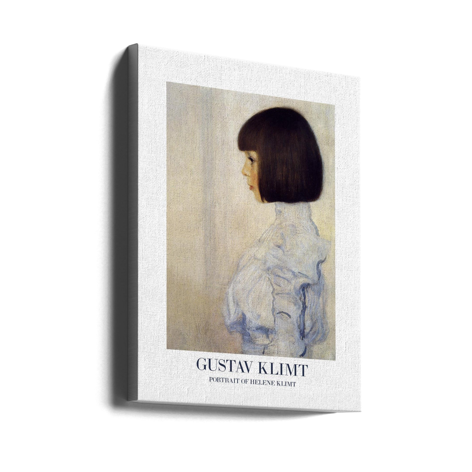 Canvas - Portrait of Helene Klimt - Gustav