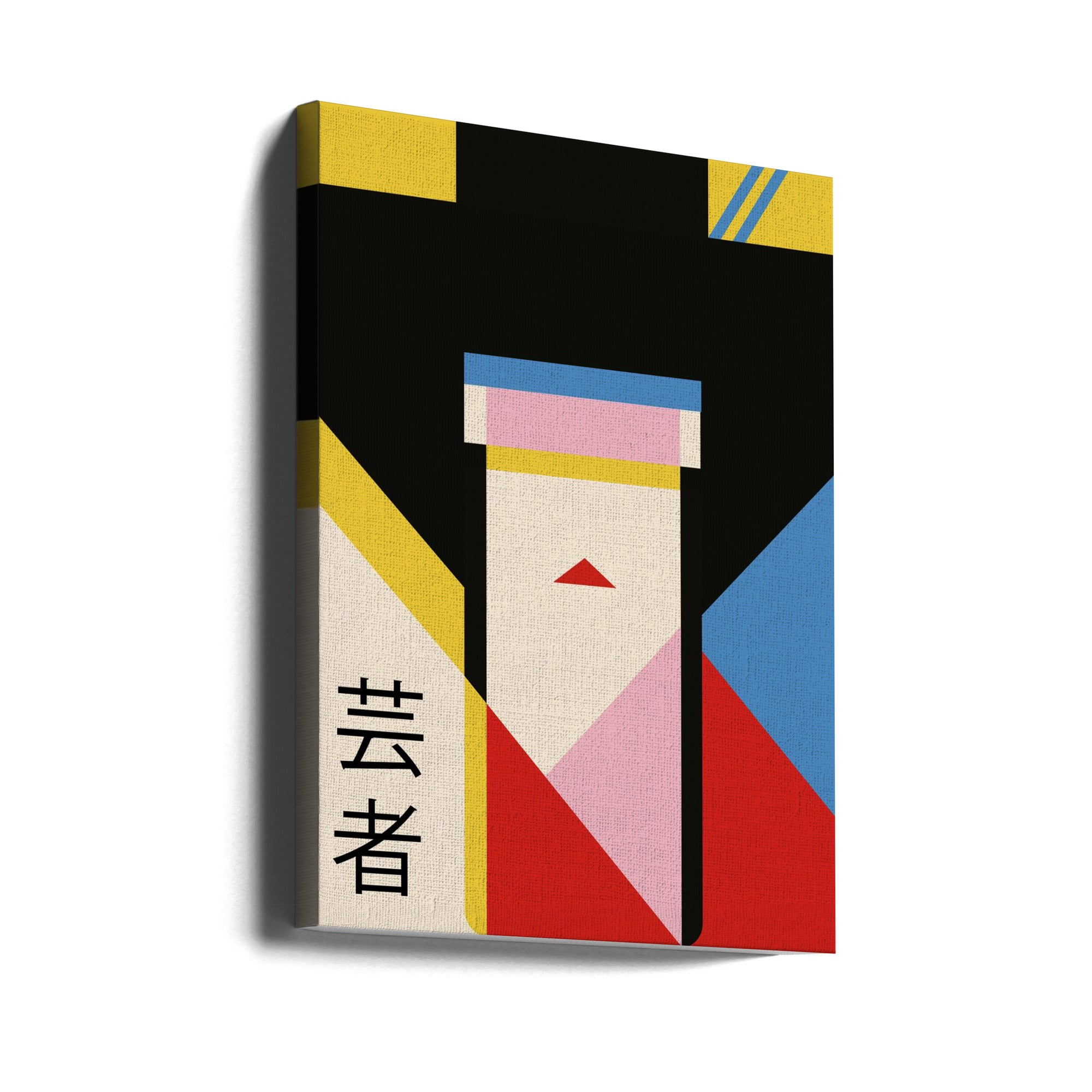 Canvas - Geisha Girl 80s Print - Admen.dk