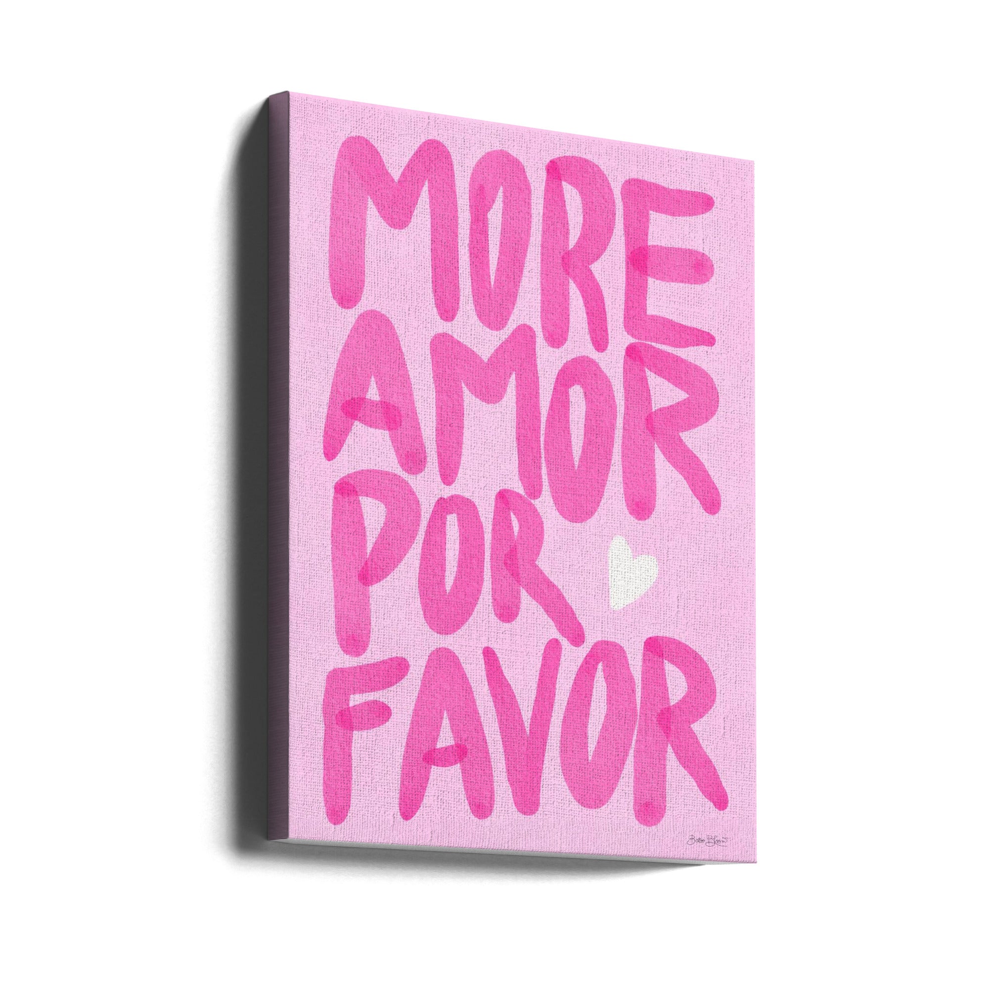 Canvas - More Amor Por Favor - Admen.dk