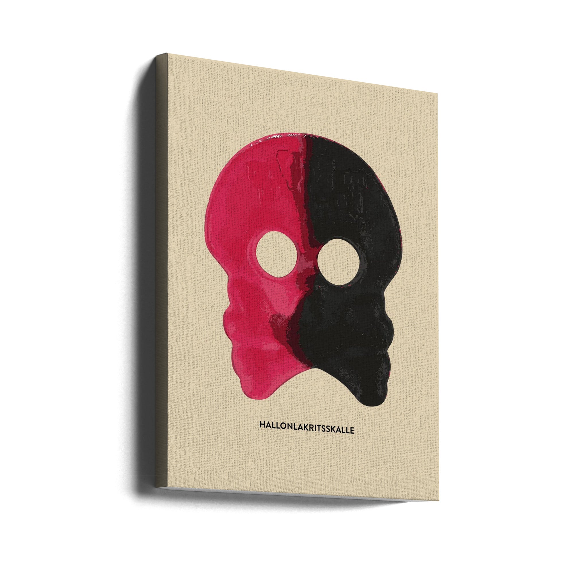 Canvas - Hallonlakritsskalle - Andreas Magnusson