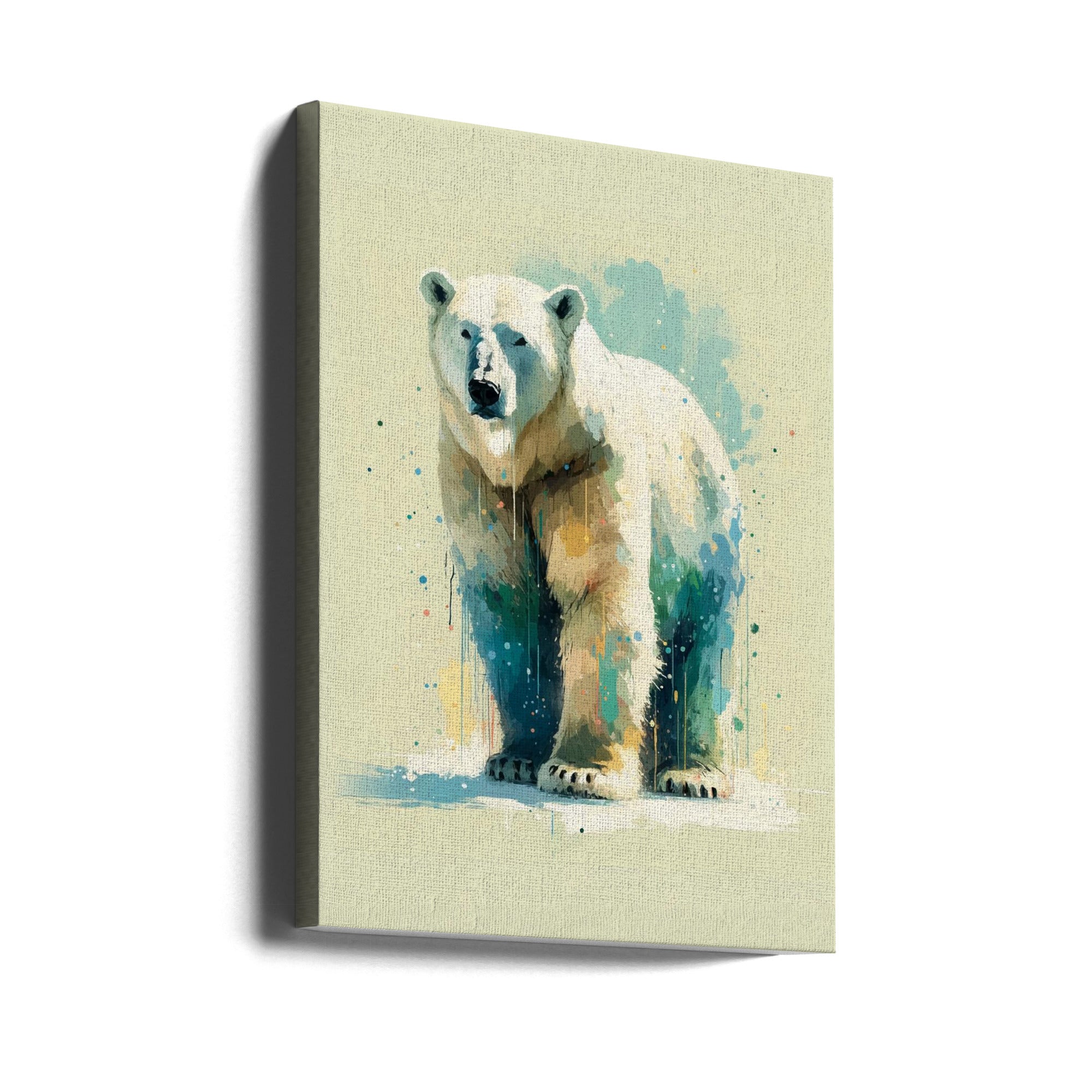 Canvas - Polar bear
