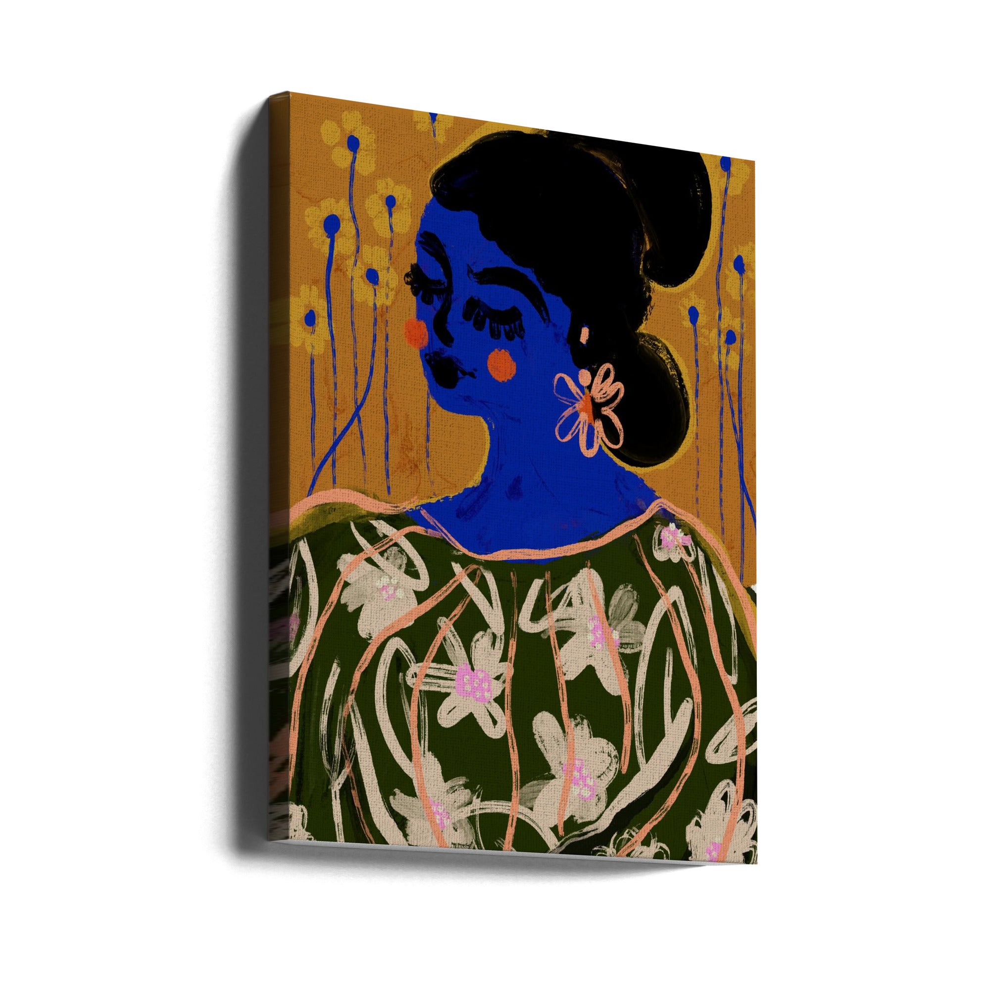 Canvas - The Blue Woman - Admen.dk