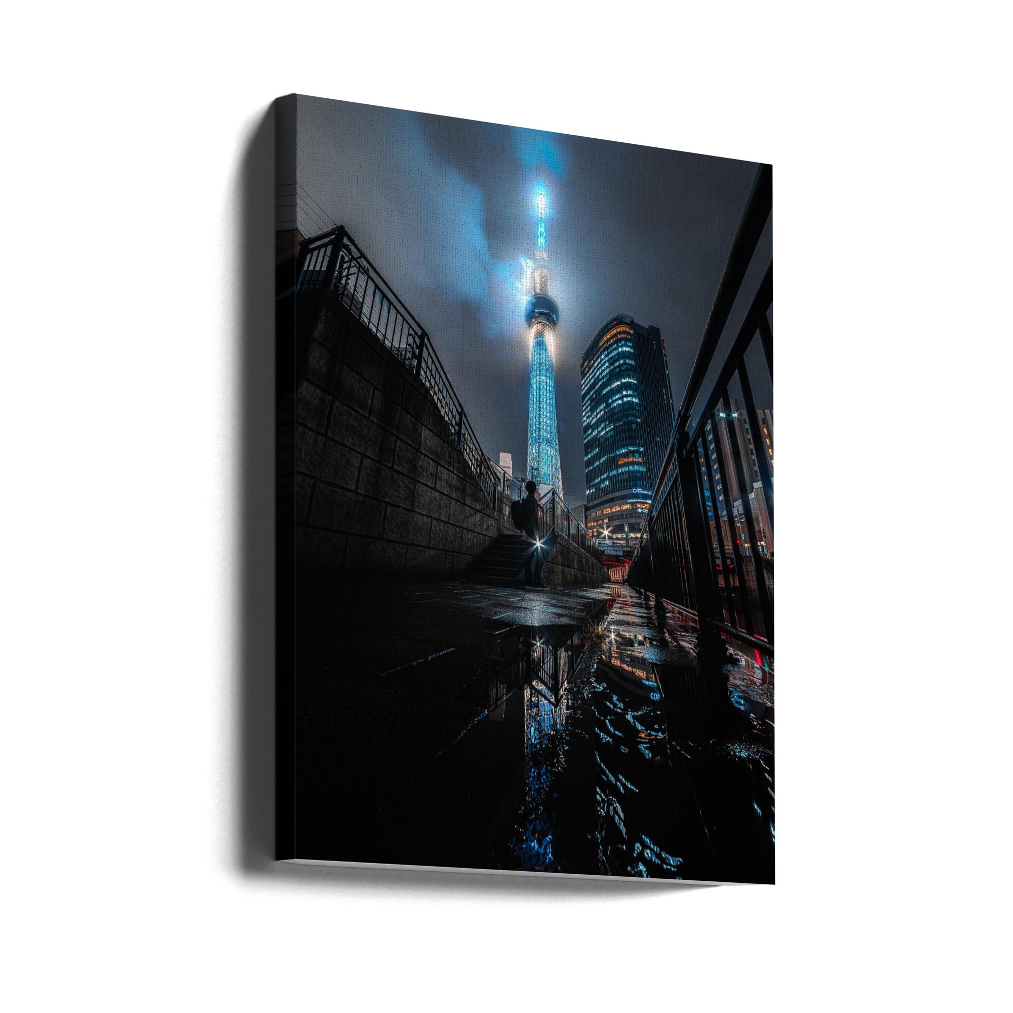 Canvas - Aftre rain Skytree - Admen.dk