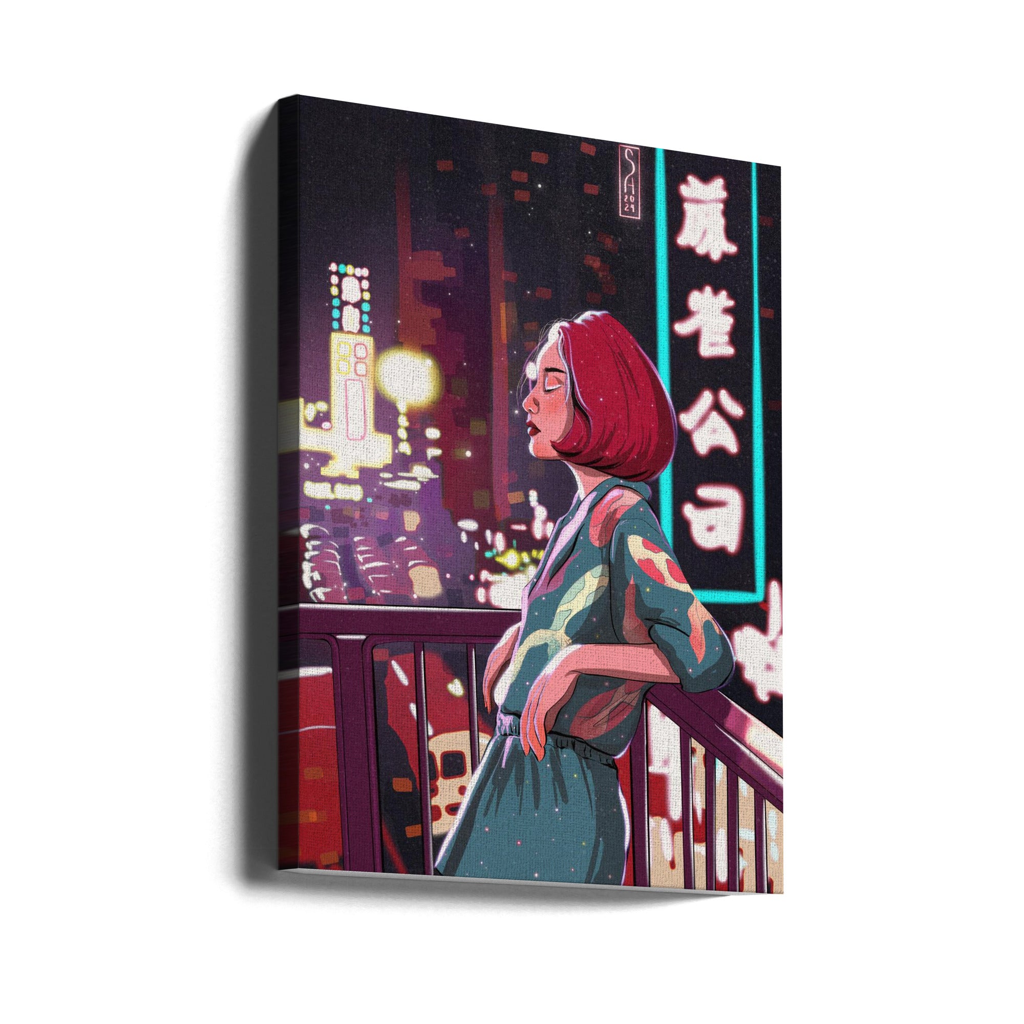 Canvas - Girl in Japan - Admen.dk