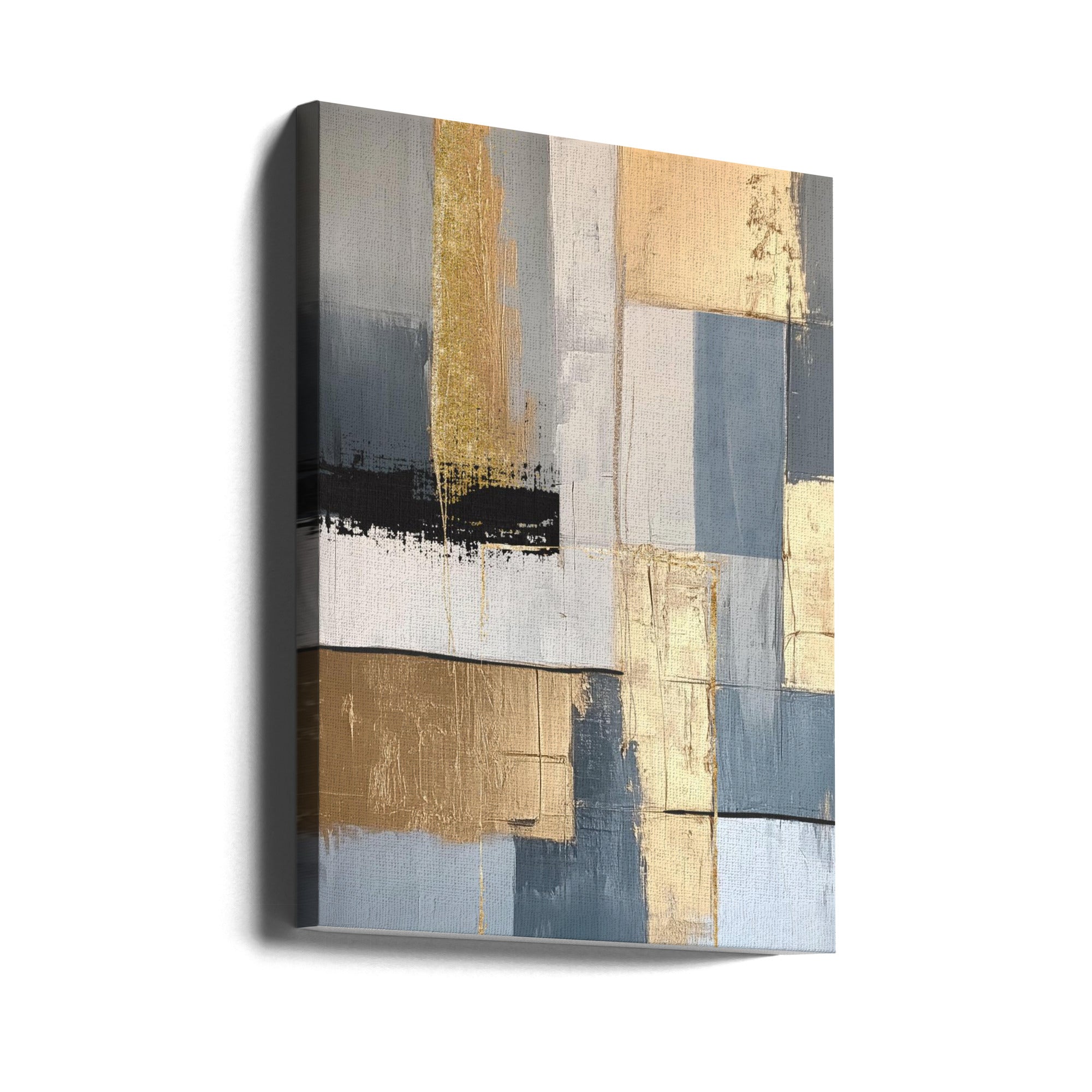 Canvas - Golden Greys 1