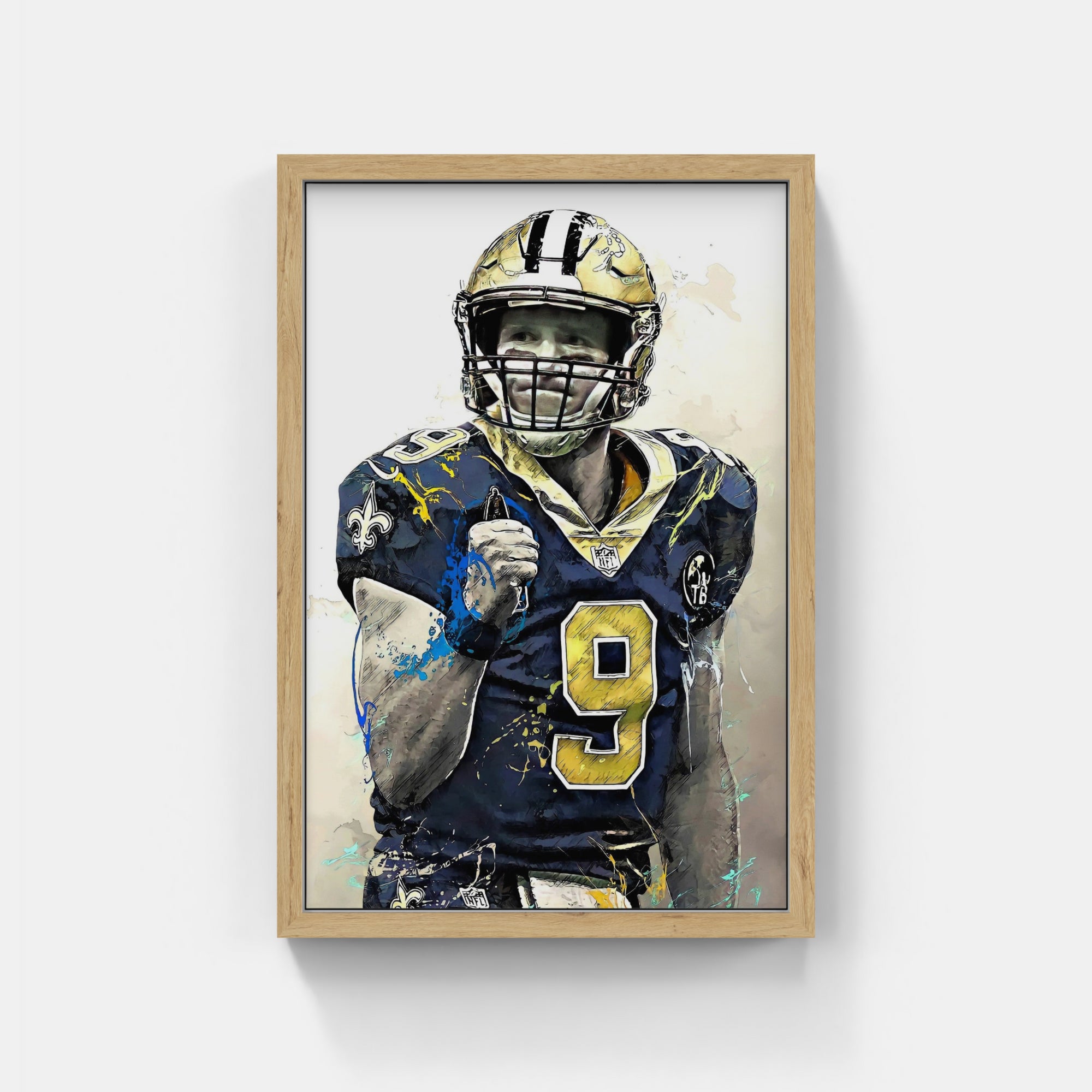 Plakat - Drew Brees - admen.dk