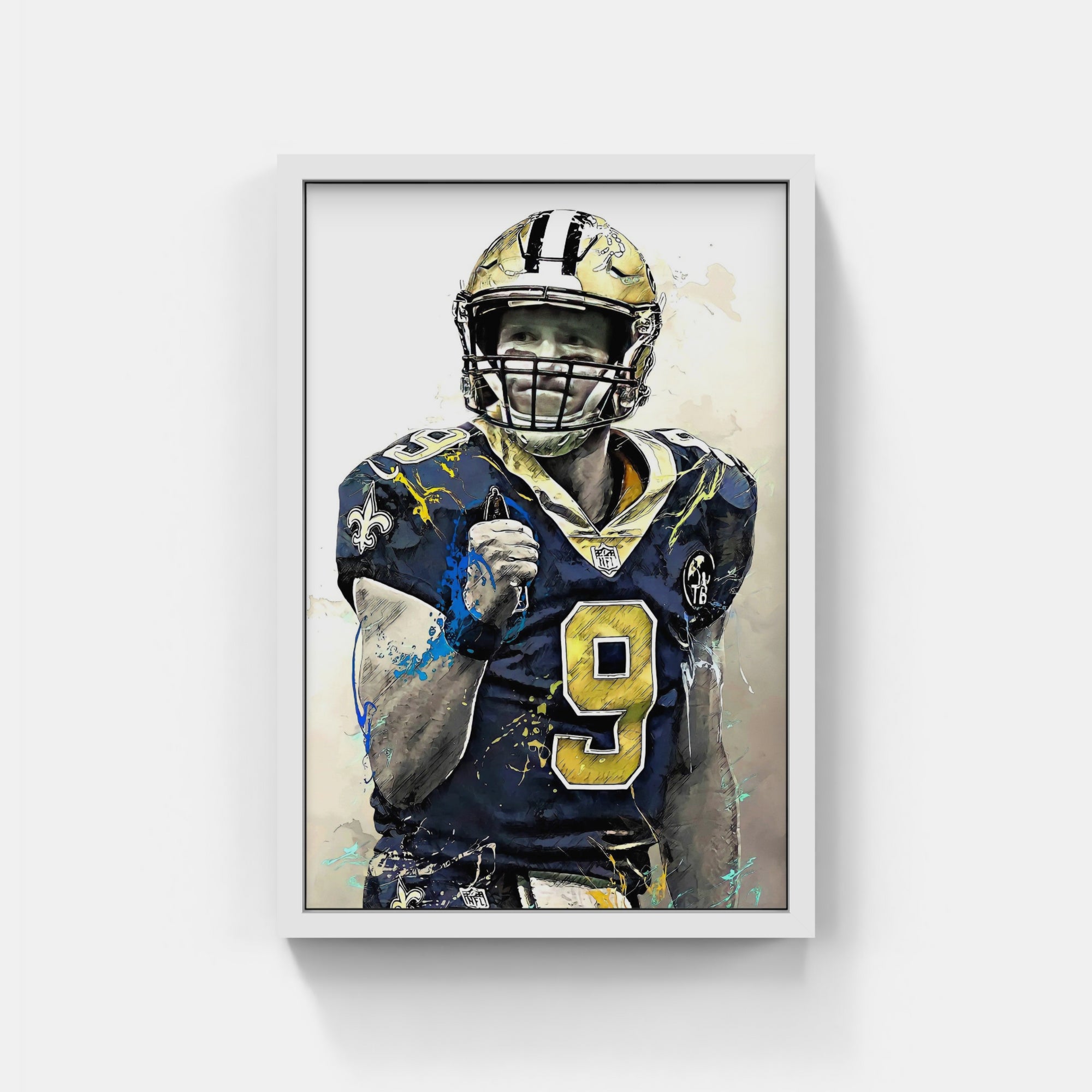 Plakat - Drew Brees - admen.dk