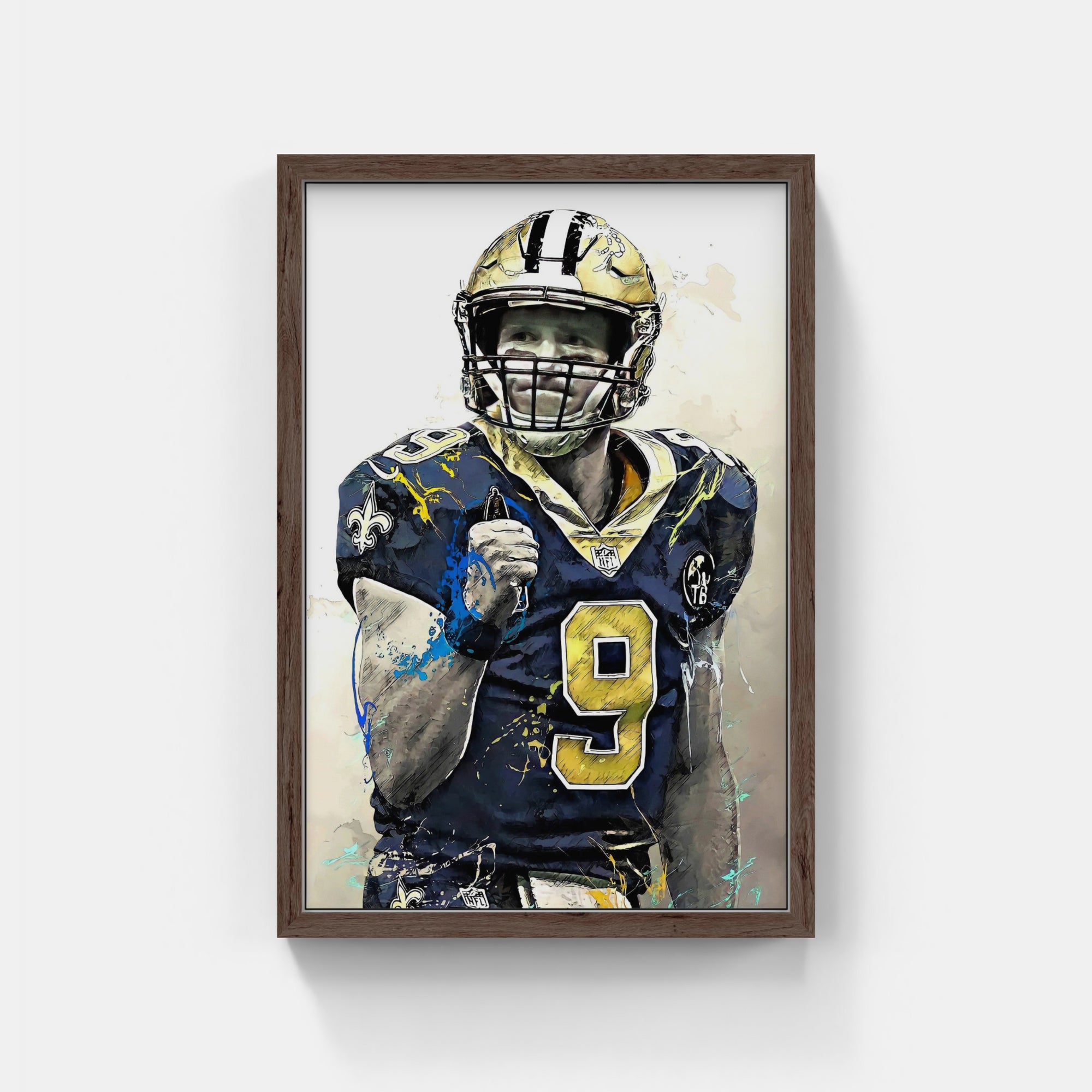 Plakat - Drew Brees - admen.dk