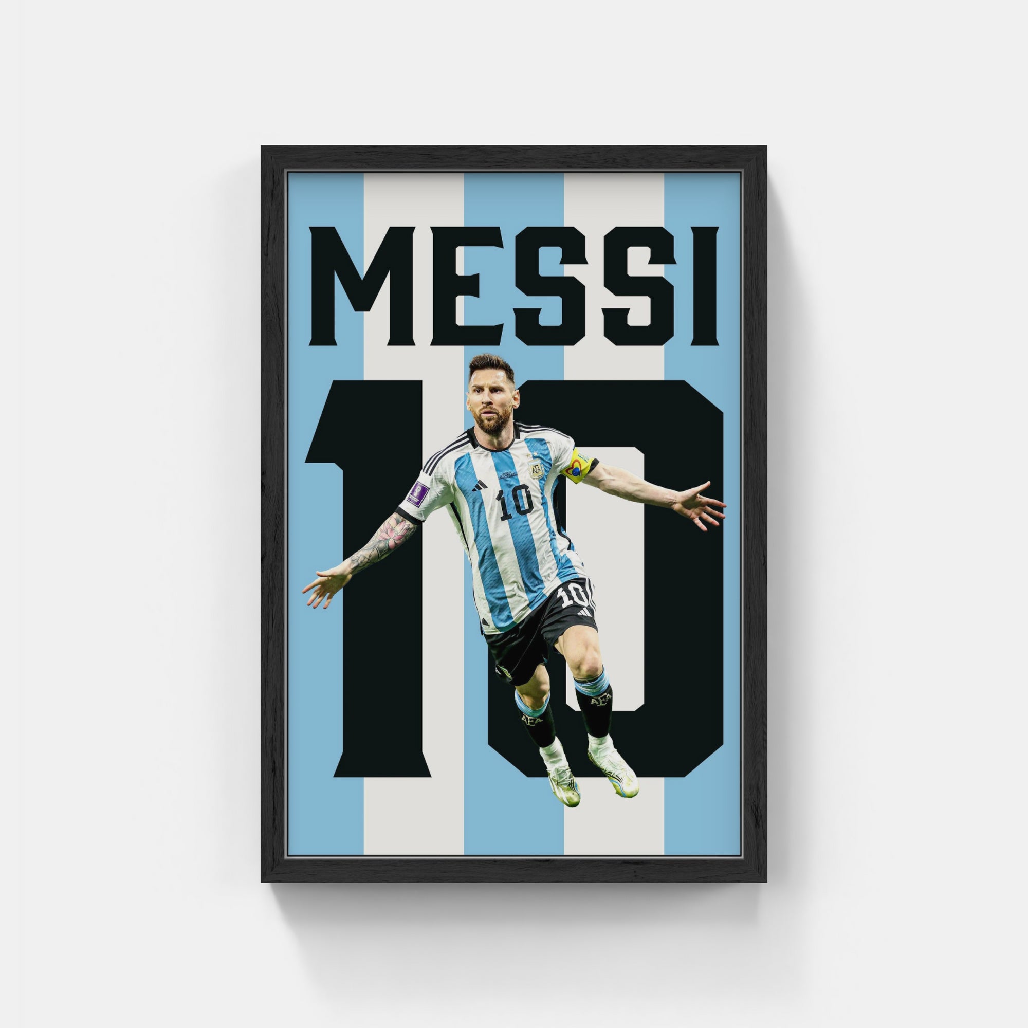 Plakat - Leo Messi 10 - admen.dk