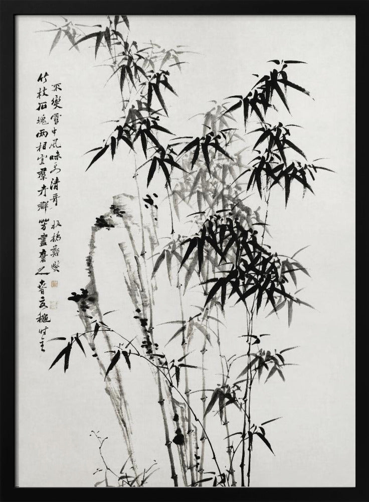 Plakat - Chinese Bamboo (1760) - Admen.dk