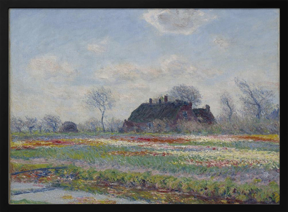 Plakat - Claude Monet&#39;s Tulip Fields At Sassenheim, (1886) - Admen.dk