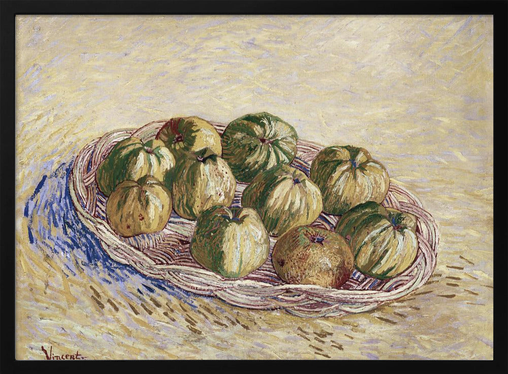 Plakat - Still Life, Basket of Apples (1887) - Admen.dk