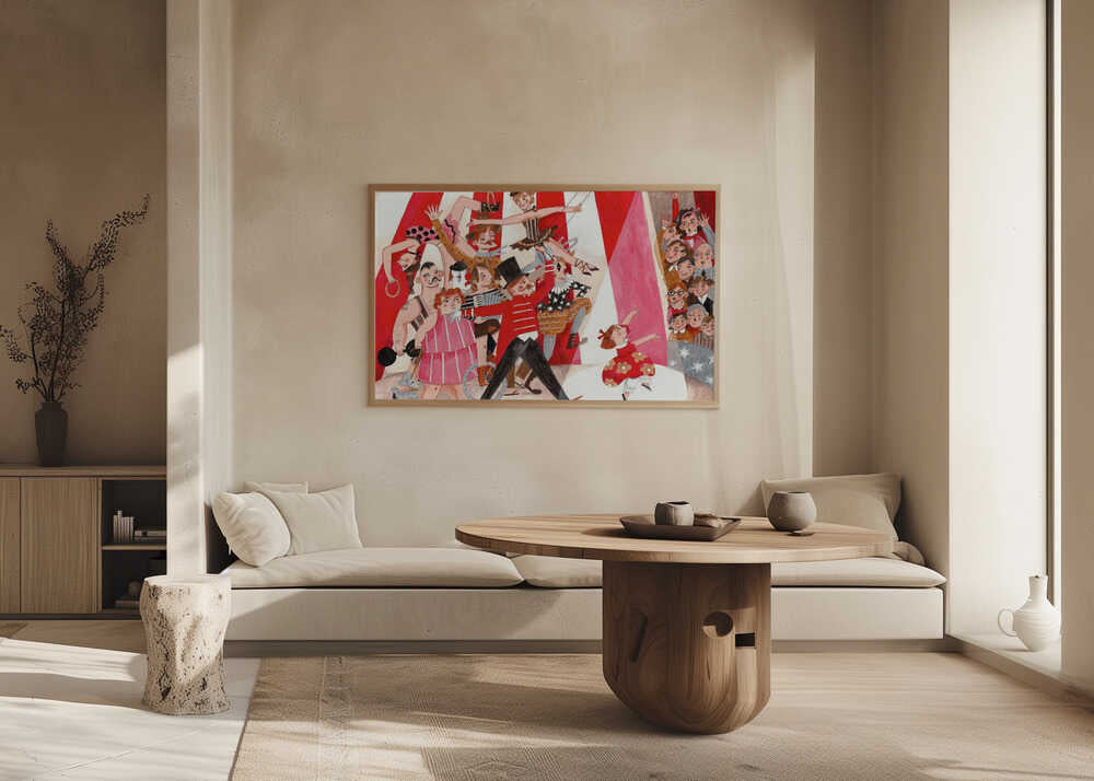Plakat - Circus in the city