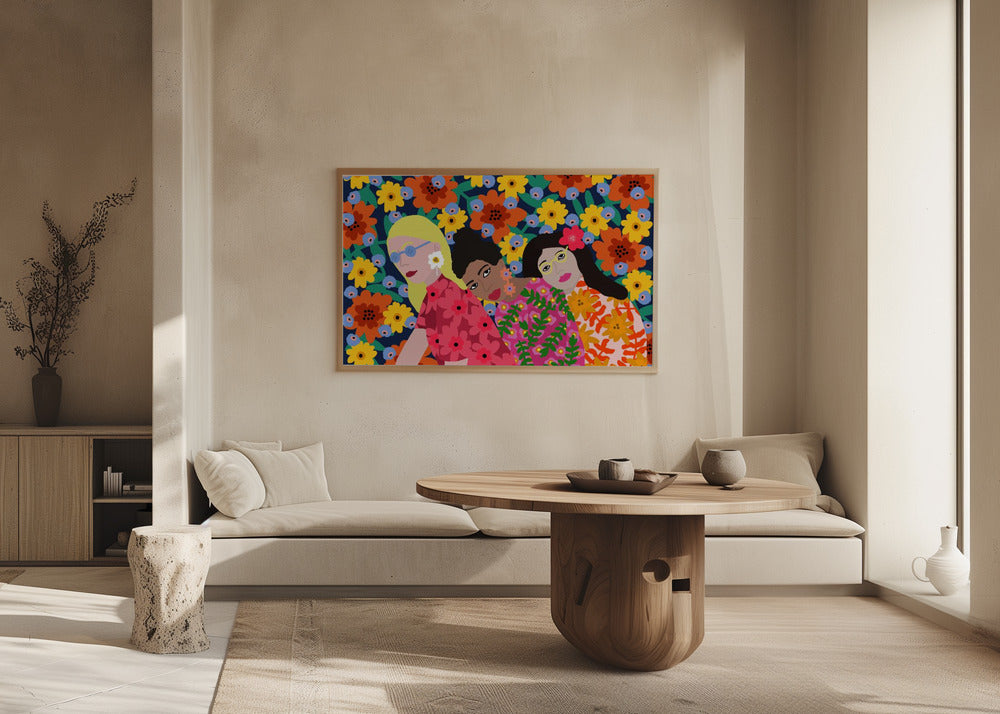 Plakat - Three Friends - Admen.dk