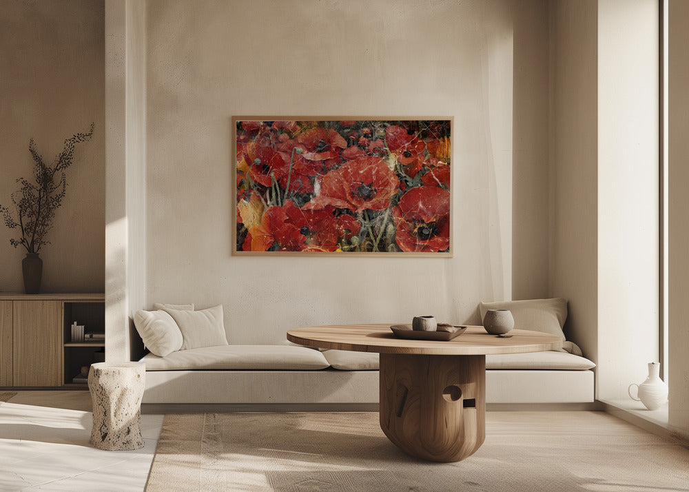 Poster - Flower Floral Art Illustration Wallart 016