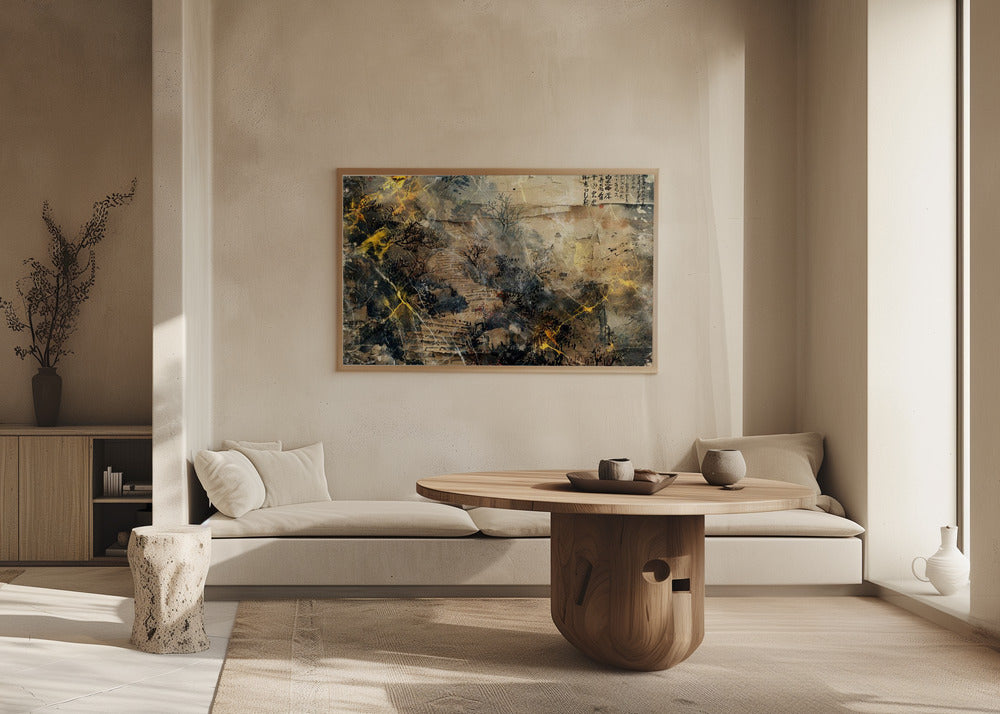 Poster - Surreal Fable Abstract Art Illustration Wallart 024