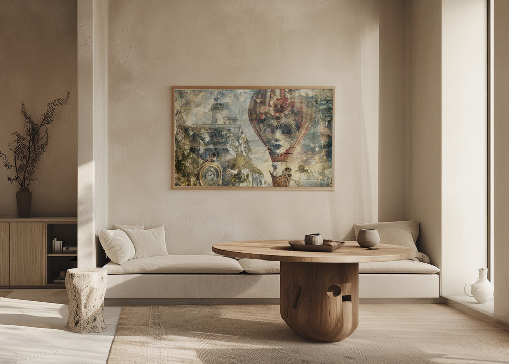 Poster - Surreal Fable Abstract Art Illustration Wallart 112