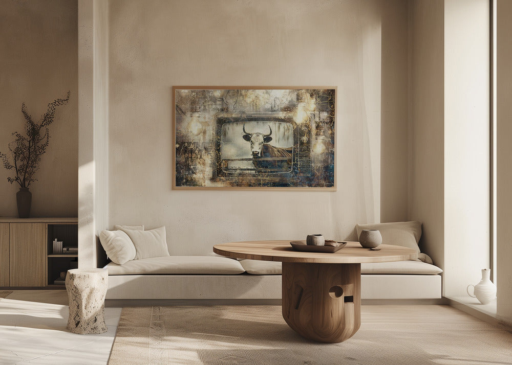 Poster - Surreal Fable Abstract Art Illustration Wallart 129