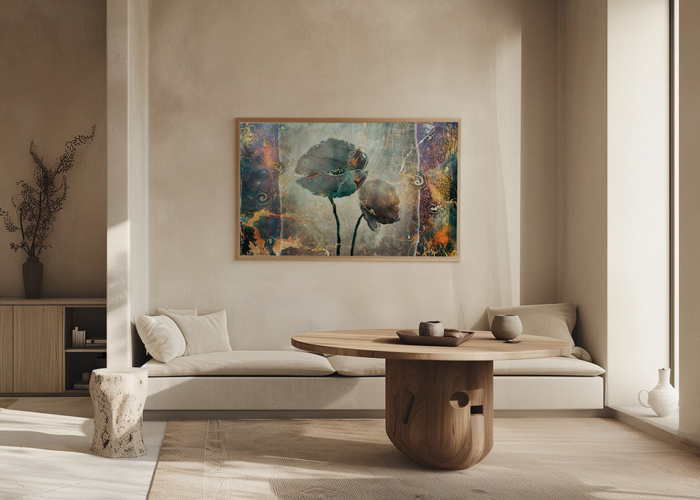 Poster - Flower Floral Art Vintage Style 9