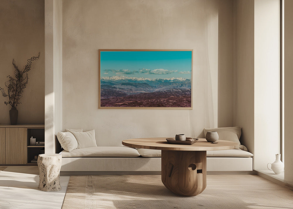 Plakat - Mountain Snow 05 - Admen.dk
