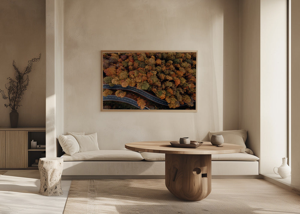 Plakat - Autumn Forest 08 - Admen.dk
