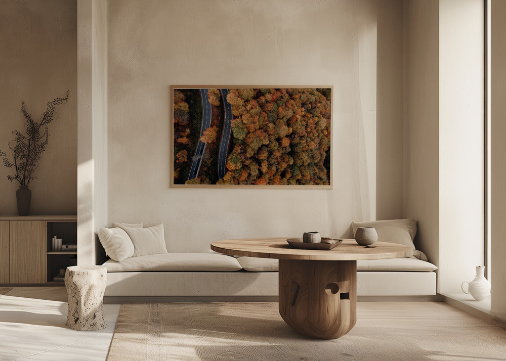 Plakat - Autumn Forest 09 - Admen.dk