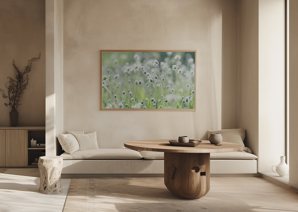 Plakat - White Flowers 04 - Admen.dk