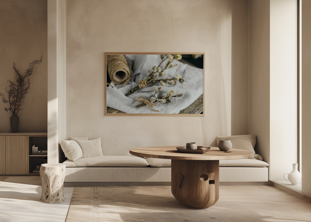 Plakat - White Flowers 22 - Admen.dk