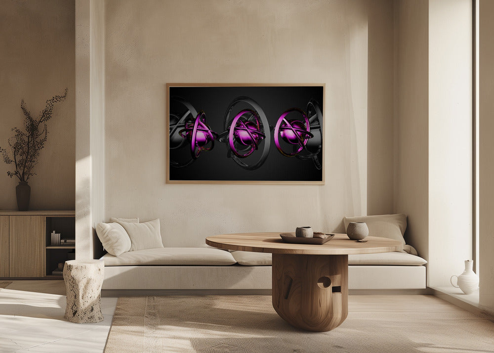 Plakat - 3d Futuristic 4