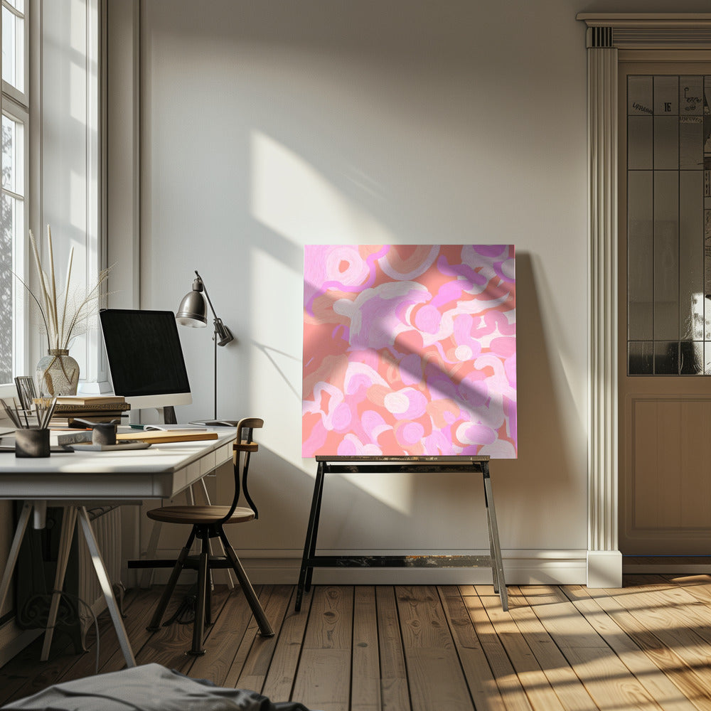 Canvas - Pink Illusion - Admen.dk