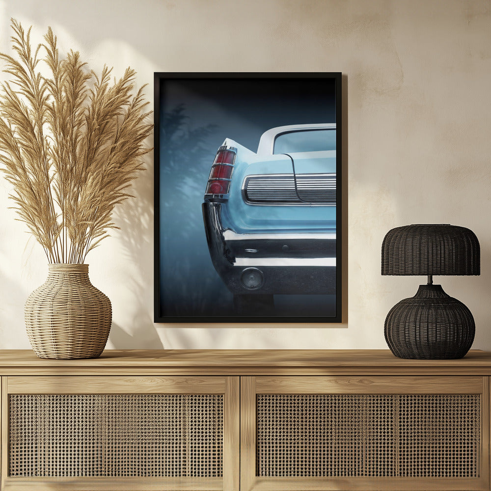 Plakat - US classic car 1963 Bonneville - Admen.dk