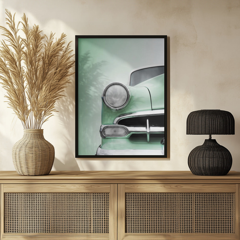 Plakat - US classic car 1954 Bel Air Powerglide - Admen.dk