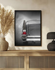 Plakat - US classic car 1957 Bel Air - Admen.dk