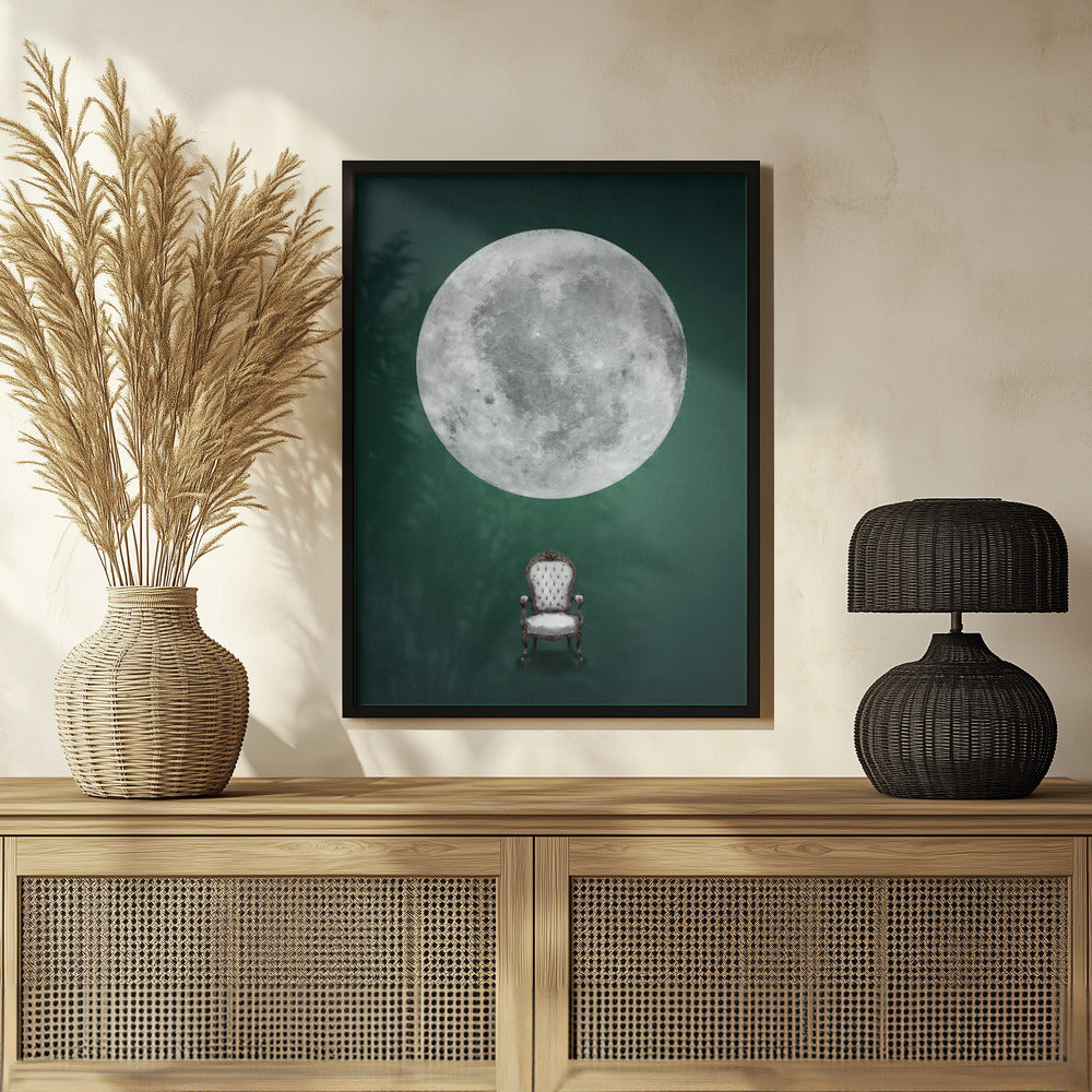 Poster - Just sit down and watch the Moon